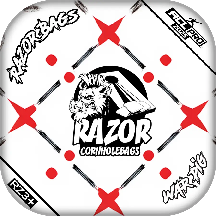 War Pig | Four Corners | ACL PRO Cornhole Bags by Razor Bags (Razor Cornhole)