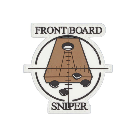 "Front Board Sniper" PVC Velcro Patch