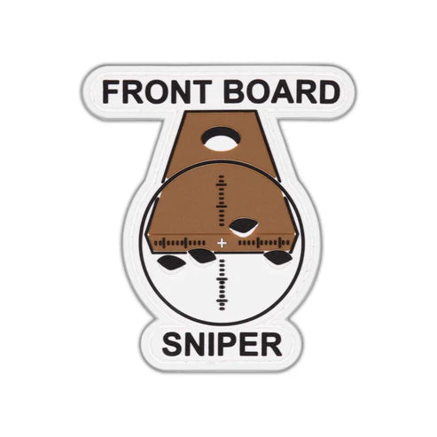 "Front Board Sniper" PVC Velcro Patch