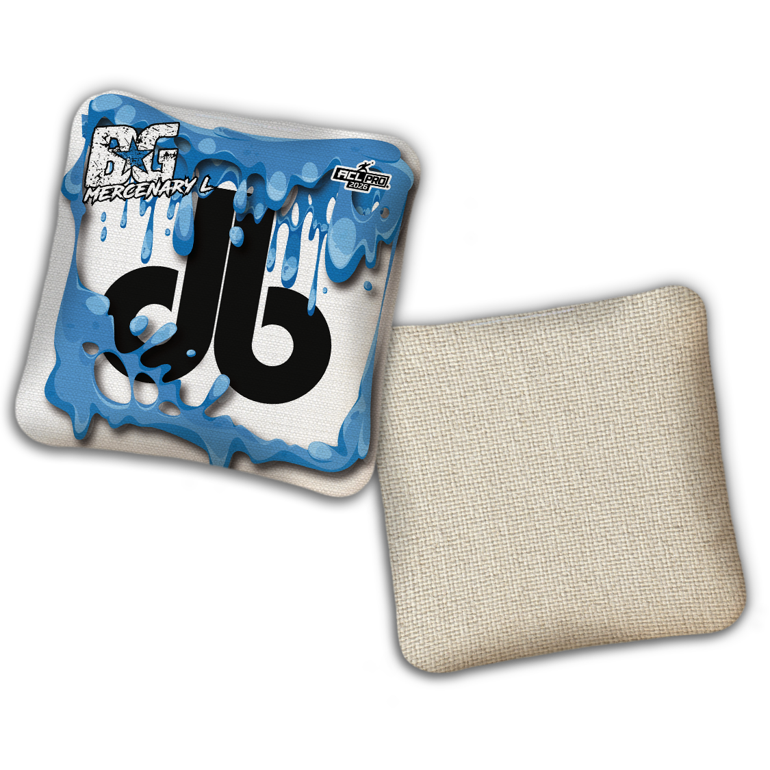 2026 BG Multiple Bag Models - "DB Goo” Dirty Bags Collab - ACL Pro Stamped Cornhole Bags - SET OF 4 BAGS