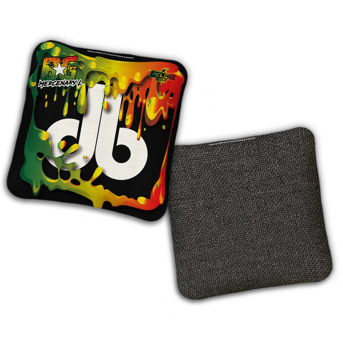 2026 BG Multiple Bag Models - "DB Goo” Dirty Bags Collab - ACL Pro Stamped Cornhole Bags - SET OF 4 BAGS