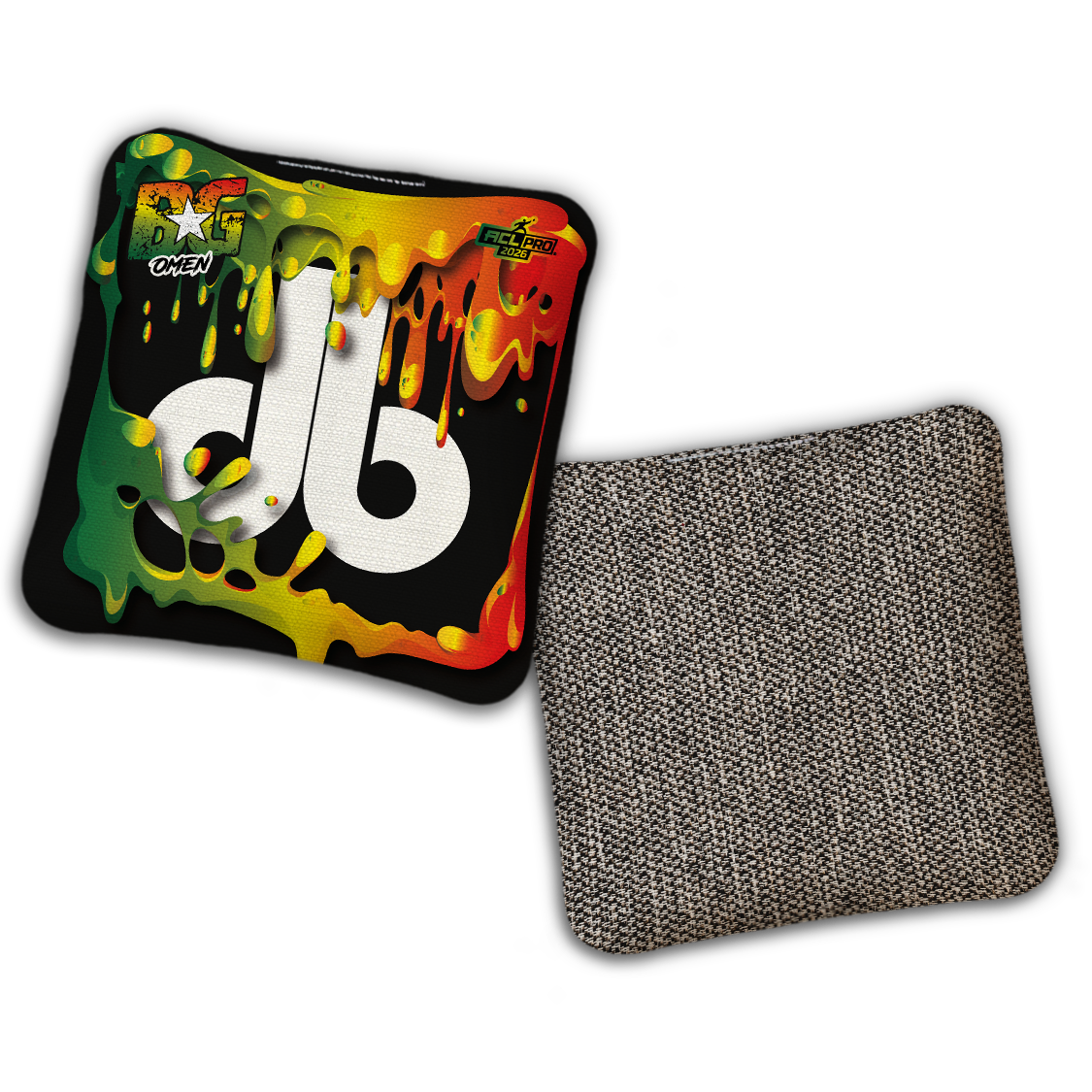 2026 BG Multiple Bag Models - "DB Goo” Dirty Bags Collab - ACL Pro Stamped Cornhole Bags - SET OF 4 BAGS