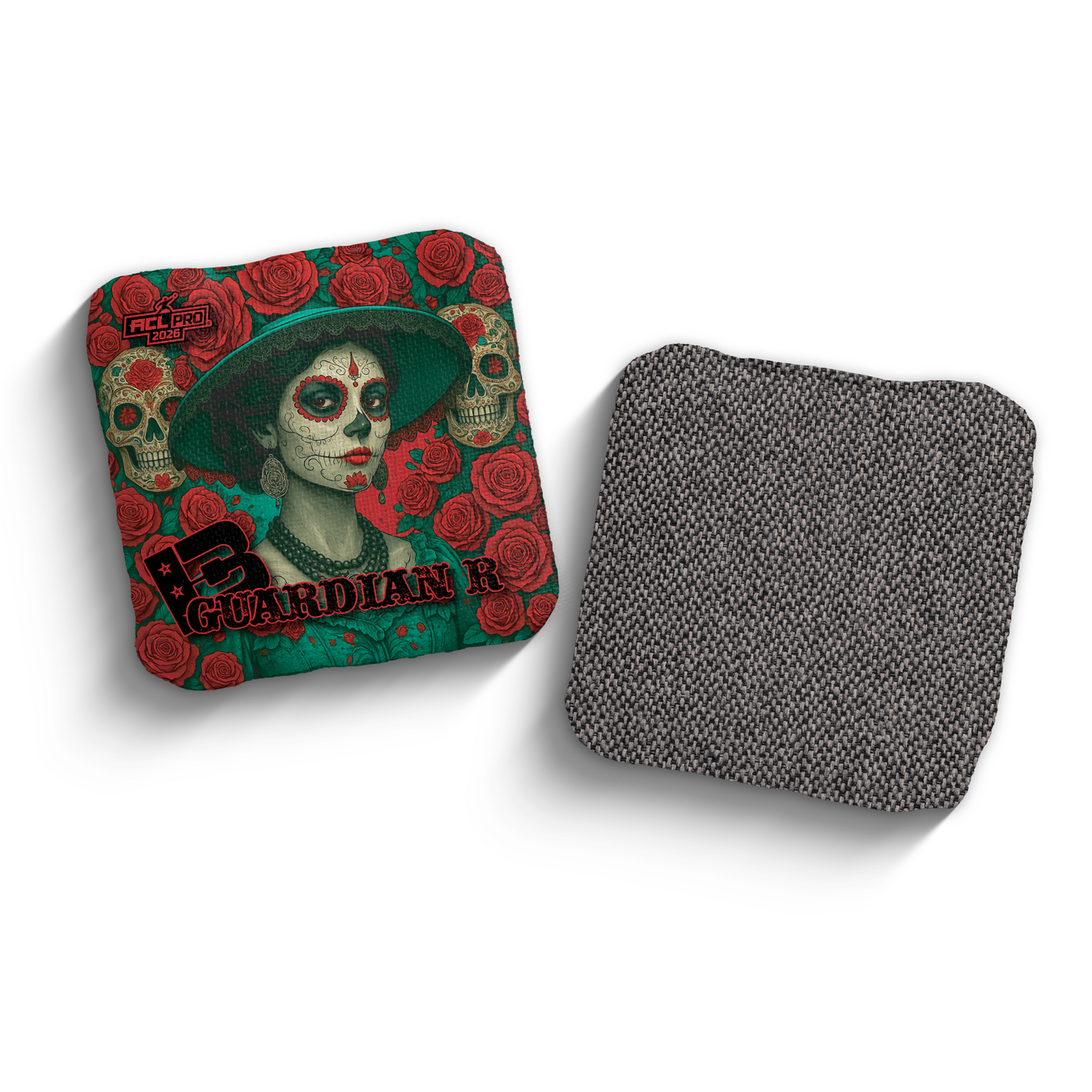 2026 Brotherhood Cornhole Guardian La Catrina Edition ACL Pro Stamped Cornhole Bags