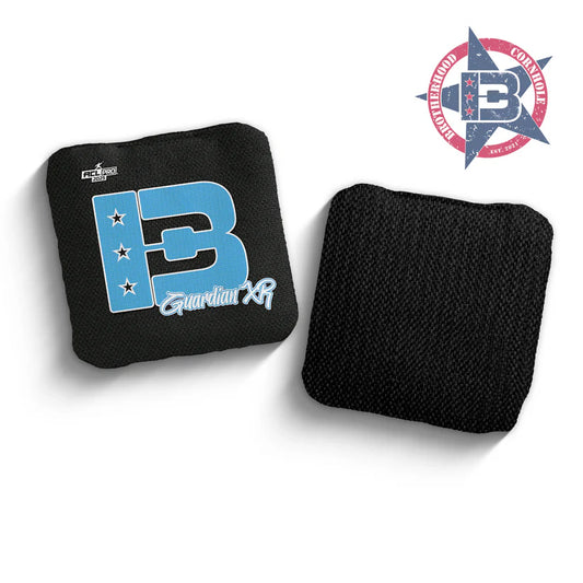 Brotherhood Cornhole Guardian X - 2025 Black Broadcast Edition Bags