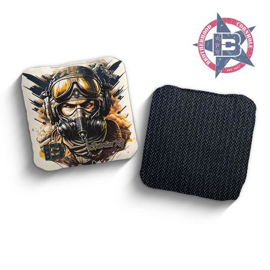 2025 Brotherhood Cornhole Guardian X Aviator Edition ACL Pro Stamped Cornhole Bags