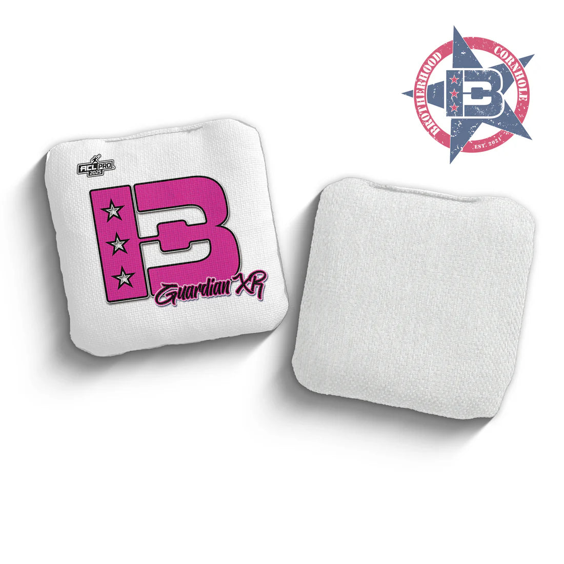 Brotherhood Cornhole Guardian X - 2025 White Broadcast Edition Bags