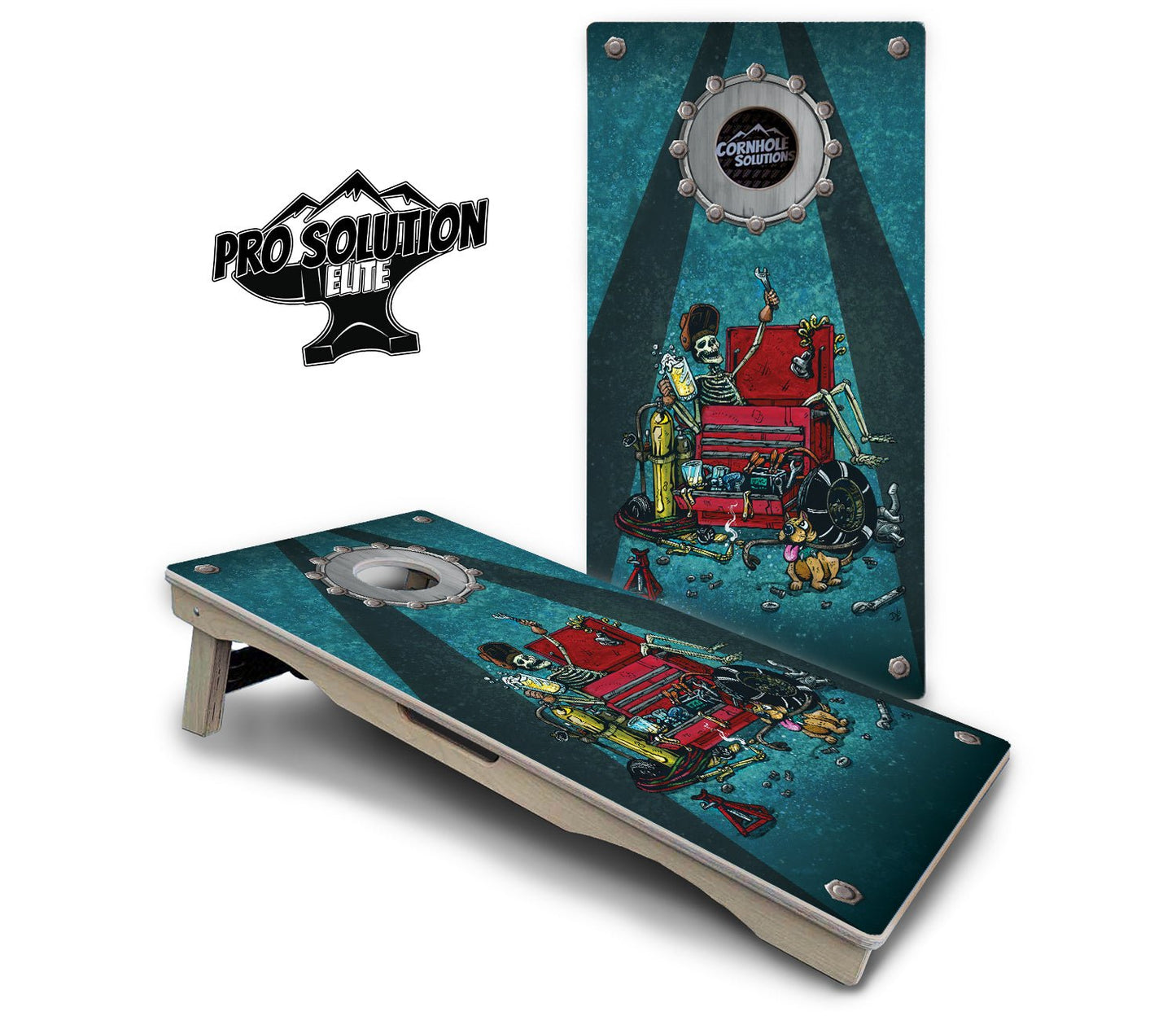 Artist Series Cornhole Boards - Pro Solution Elite Series