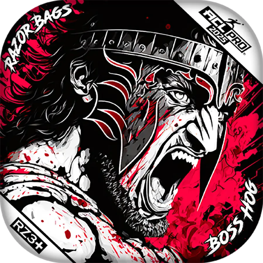 Boss Hog | Gladiator Black Series | ACL PRO Cornhole Bags by Razor Bags (Razor Cornhole)