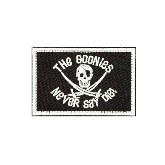 "The Goonies Never Say Die" Embroidered Velcro Patch