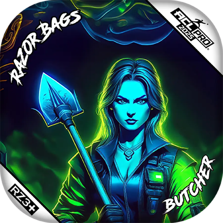 Butcher | Grave Digger | ACL PRO Razor Cornhole Bags