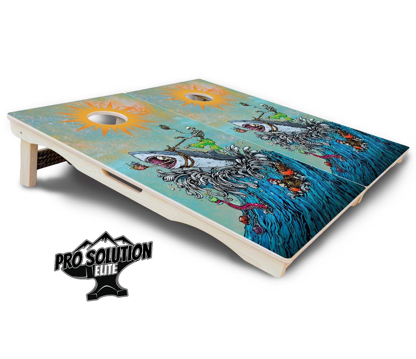 Artist Series Cornhole Boards - Pro Solution Elite Series