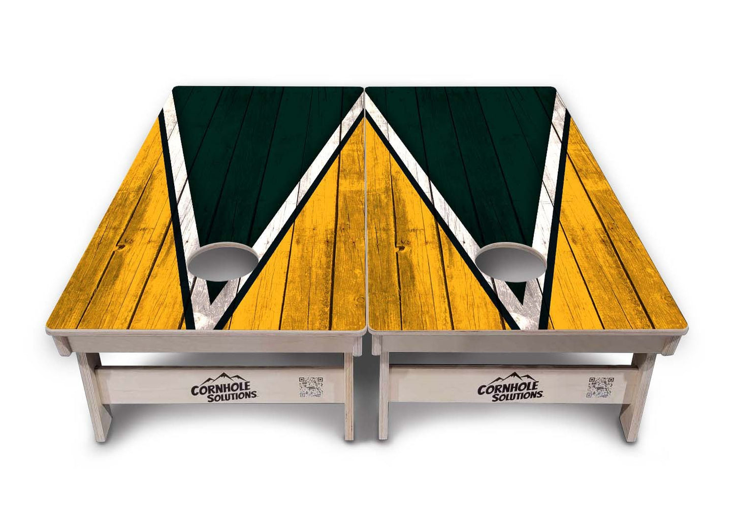 Team Color Triangle Cornhole Boards – Tournament Series