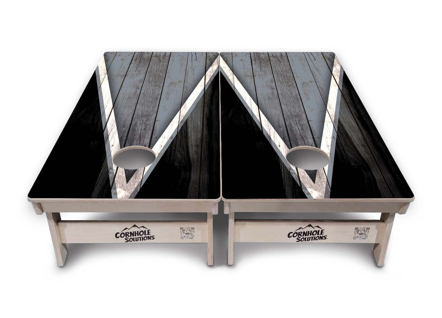 Team Color Triangle Cornhole Boards – Tournament Series
