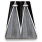Cornhole Training Boards - Black and Gray