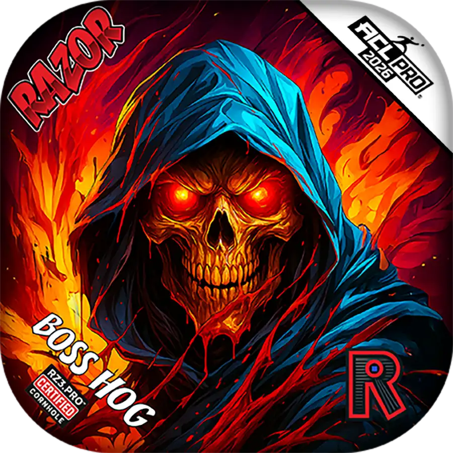 Boss Hog | Grim Reaper | ACL PRO Razor Cornhole Bags