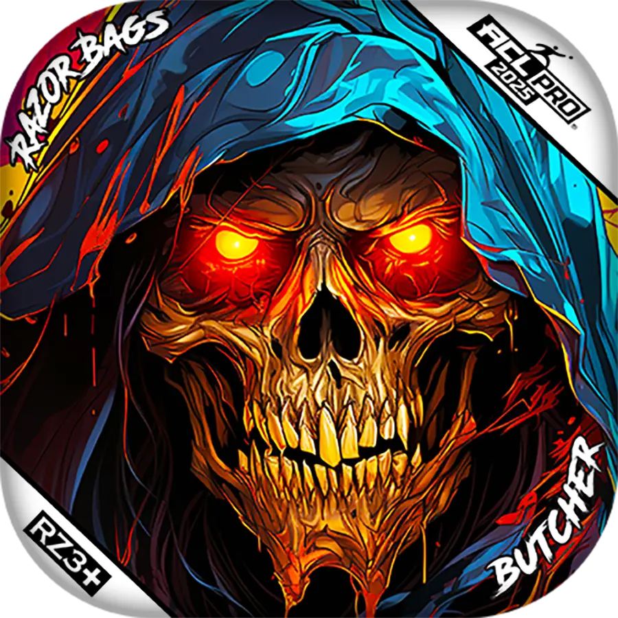 Butcher | Grim Reaper | ACL PRO Razor Cornhole Bags