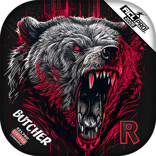 Butcher | Grizzly Black Series | ACL PRO Razor Cornhole Bags