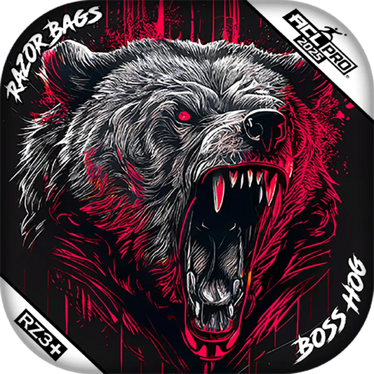 Boss Hog | Grizzly Black Series | ACL PRO Cornhole Bags by Razor Bags (Razor Cornhole)