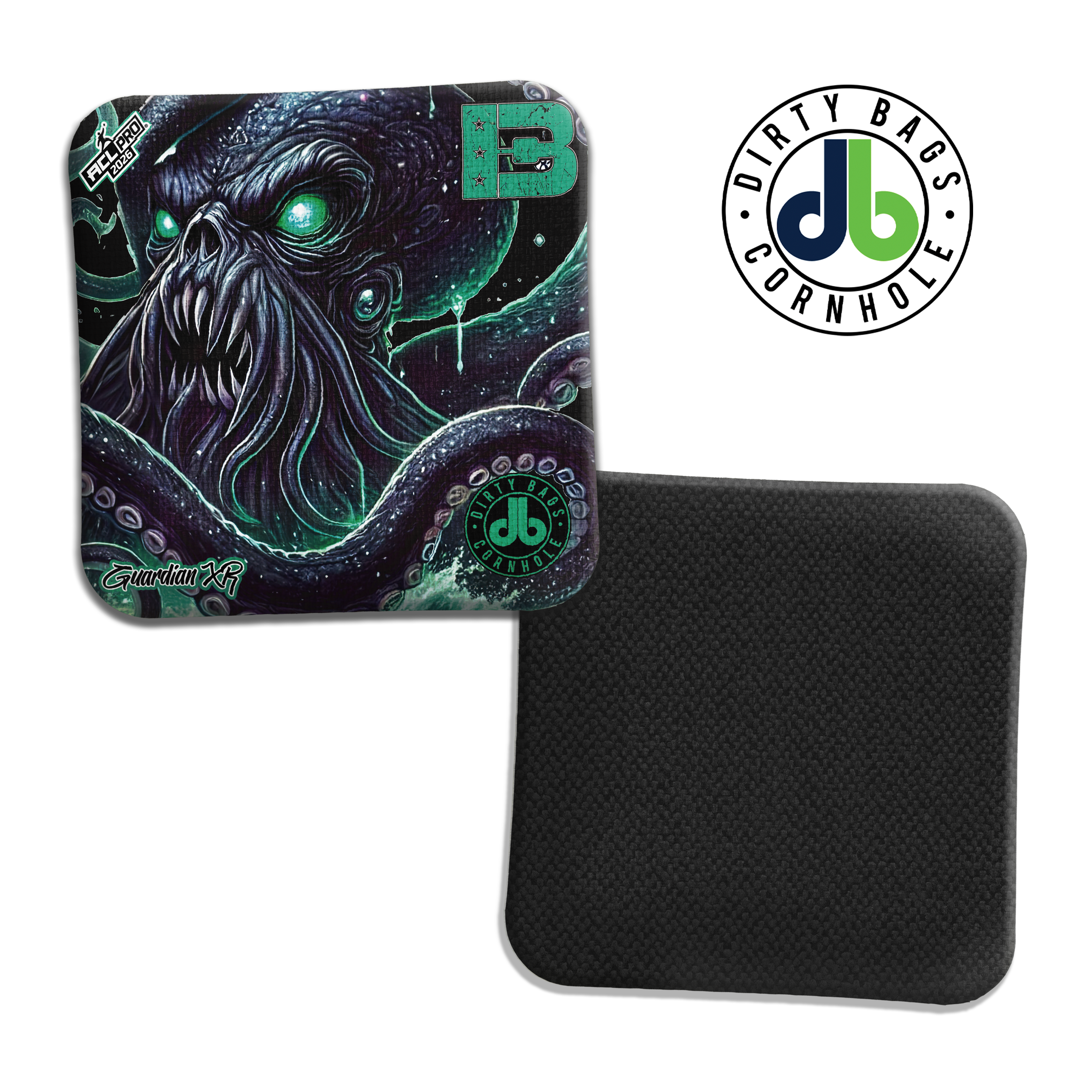 Brotherhood Cornhole Bags - Guardian X - Dark Octopus – Dirty Bags