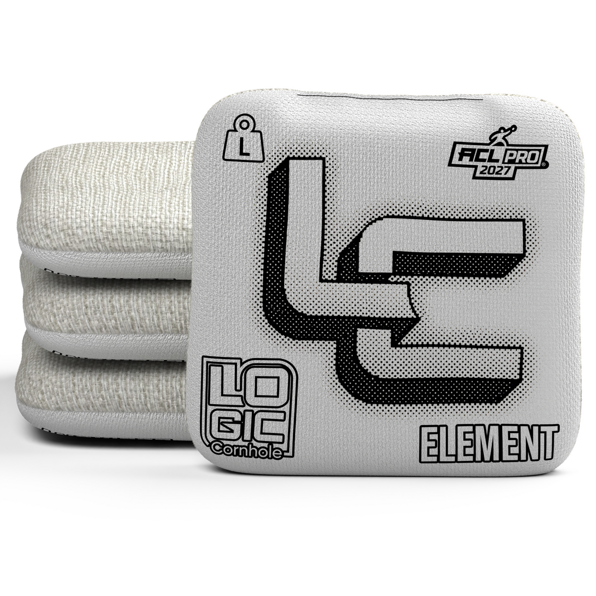 LC HALFTONE WHITE - ACL PRO 2027 BAGS - MULTIPLE BAG SERIES - Set of 4 bags
