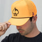 Perforated Rope Hat - Highlighter Orange