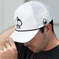 Perforated Rope Hat - White