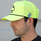Perforated Rope Hat - Highlighter Yellow