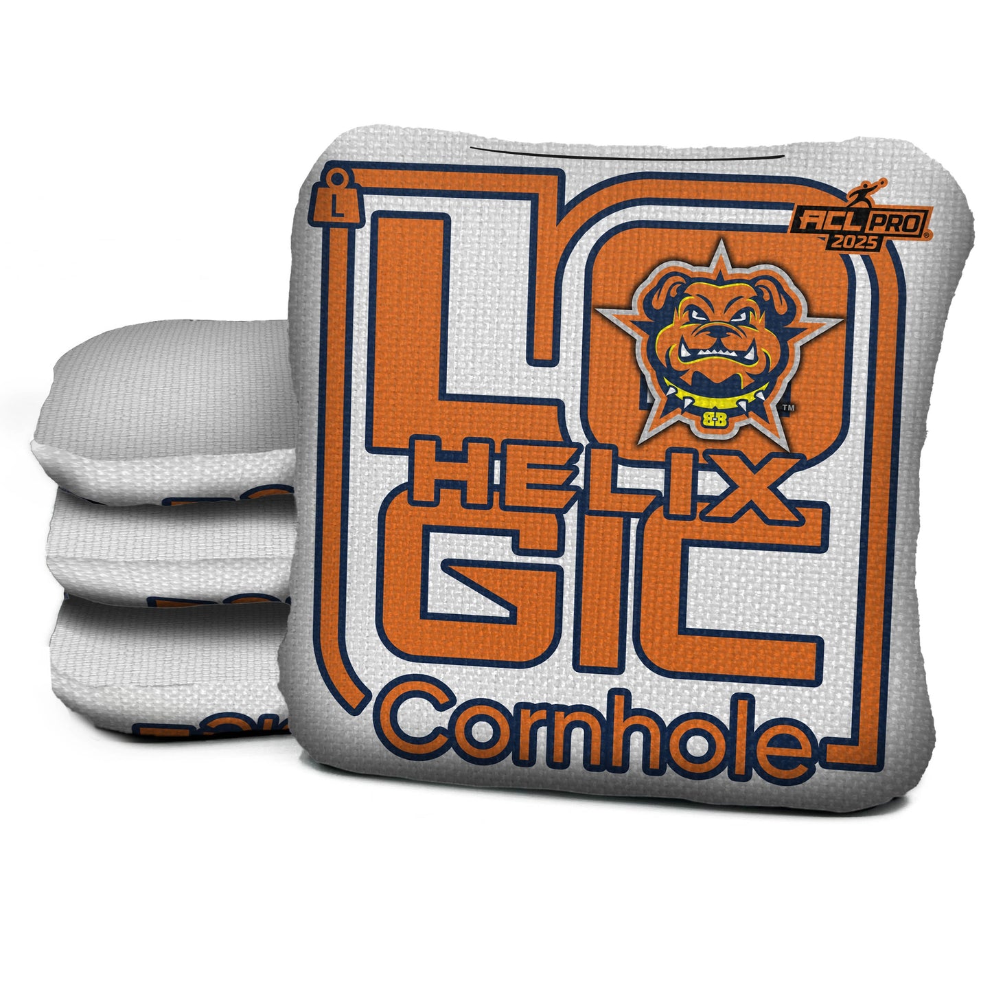 Logic Cornhole - Texas Bully Baggers - Official ACL TEAMS - ACL PRO BAGS - MULTIPLE BAG SERIES - Set of 4 bags