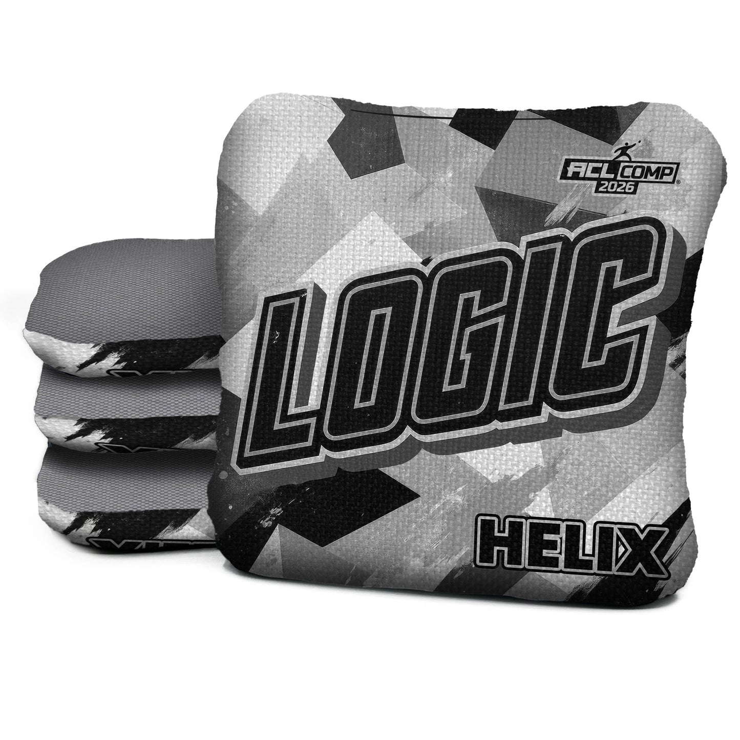 Angle Splat - Black White - ACL PRO 2026 BAGS - MULTIPLE BAG SERIES - Set of 4 bags