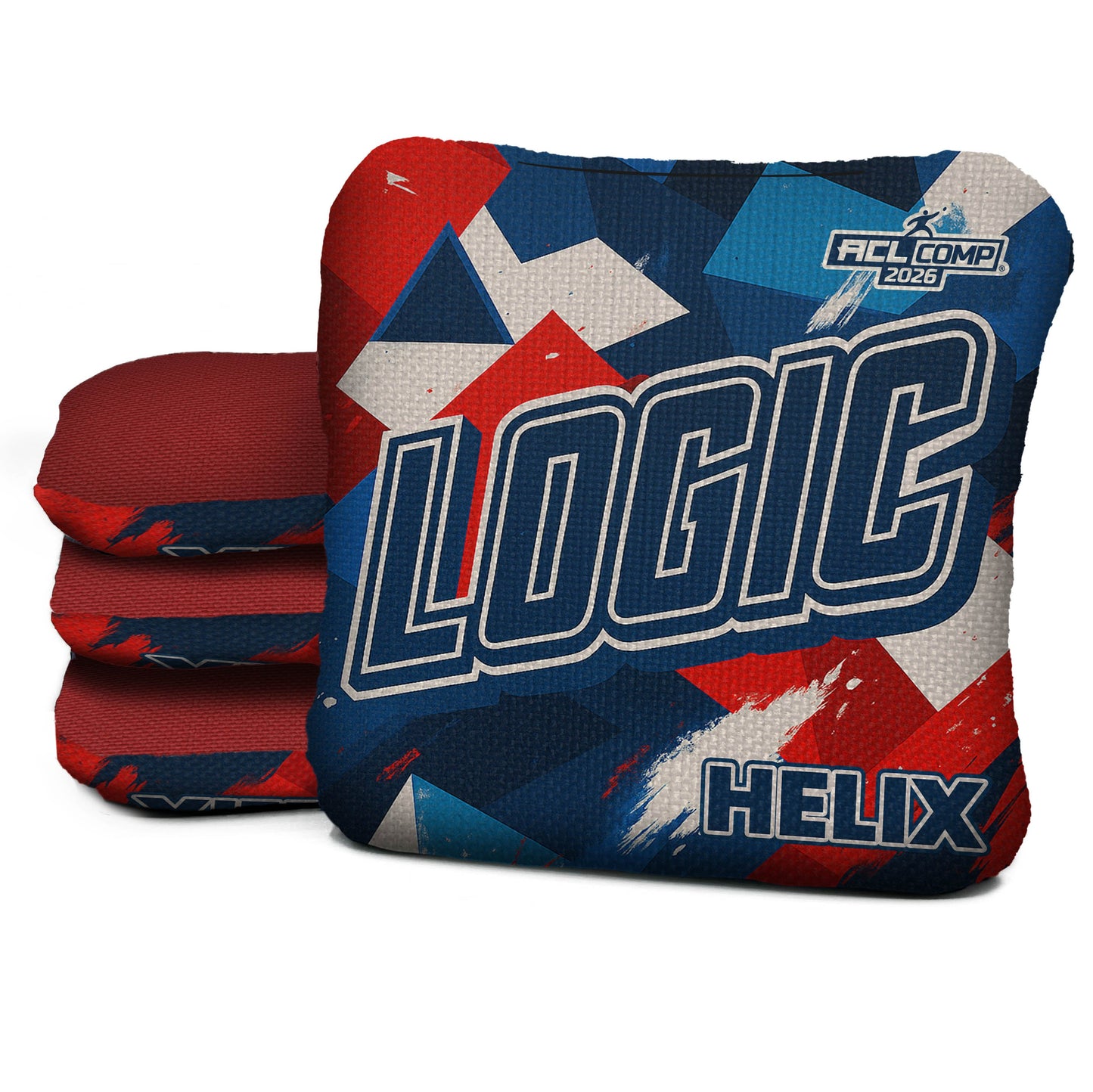 Angle Splat - Red White Blue - ACL PRO 2026 BAGS - MULTIPLE BAG SERIES - Set of 4 bags