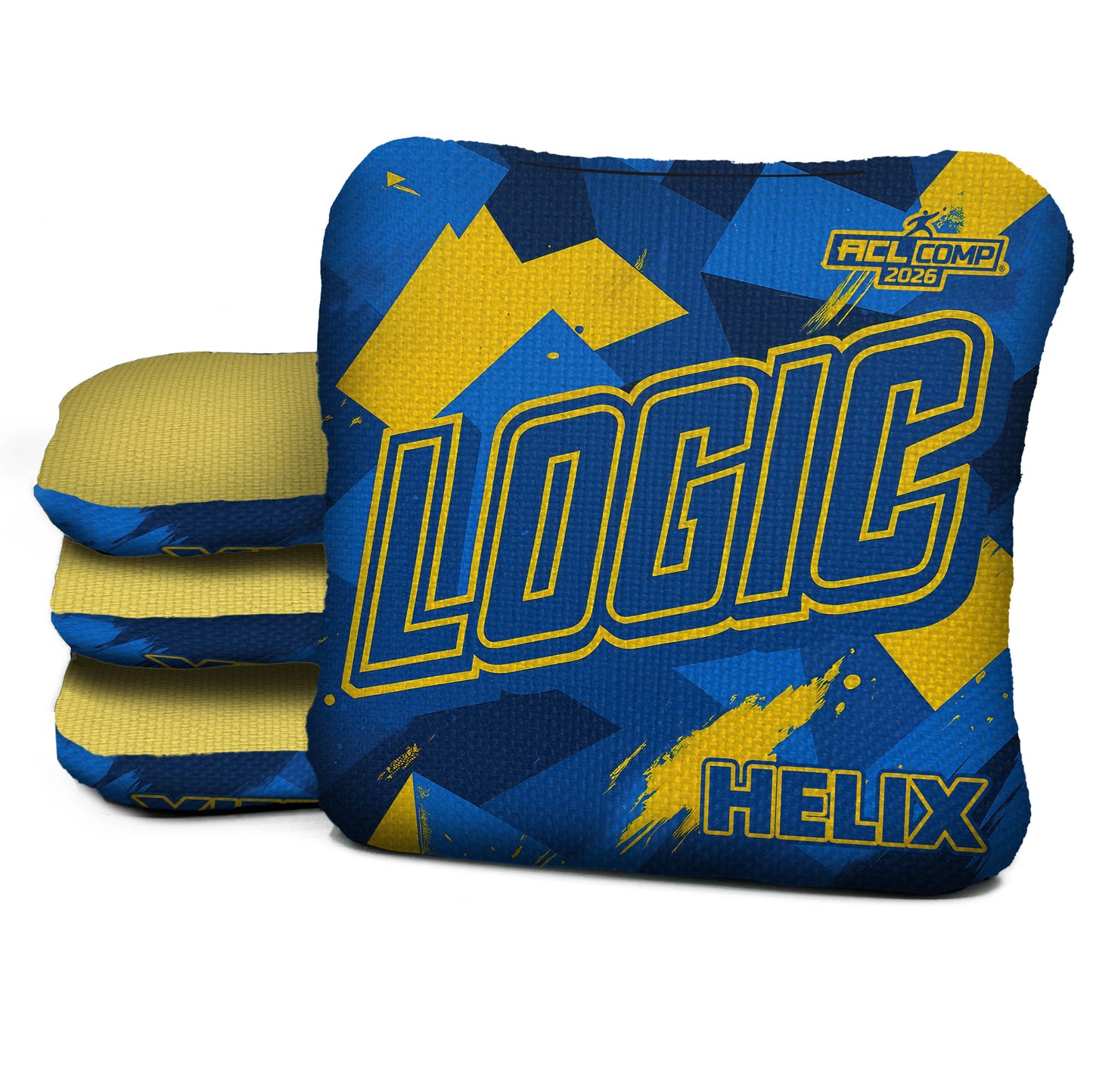 Angle Splat - Blue Yellow - ACL PRO 2026 BAGS - MULTIPLE BAG SERIES - Set of 4 bags