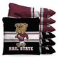 Mississippi State Bulldogs Hail State 9.5 oz Bean Bag Toss Bags by BAGGO