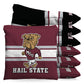 Mississippi State Bulldogs Hail State 1 LB Cornhole Bean Bags by BAGGO