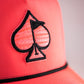 Perforated Rope Hat - Highlighter Pink