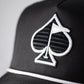 Perforated Rope Hat - Black