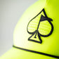 Perforated Rope Hat - Highlighter Yellow