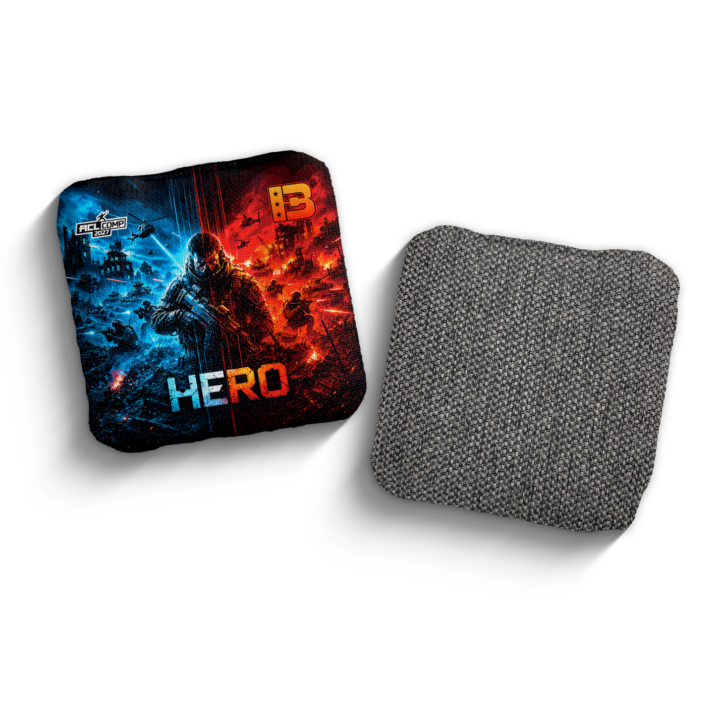 2027 Brotherhood Cornhole Hero Launch Edition ACL Comp Stamped Cornhole Bags