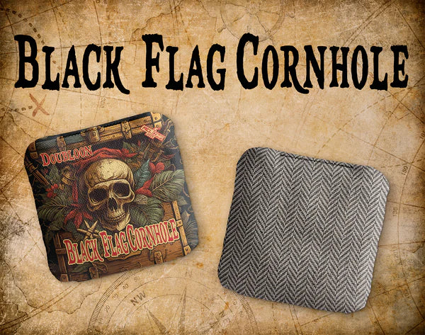 Black Flag Cornhole Bags - Doubloon - Hidden Treasure