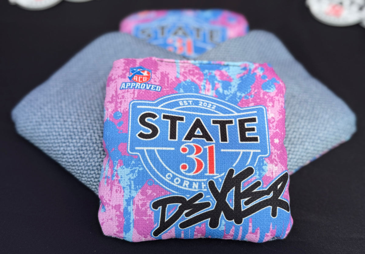 DEXTER - ACO Stamped - Drip Pink