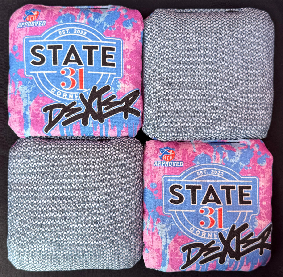 DEXTER - ACO Stamped - Drip Pink