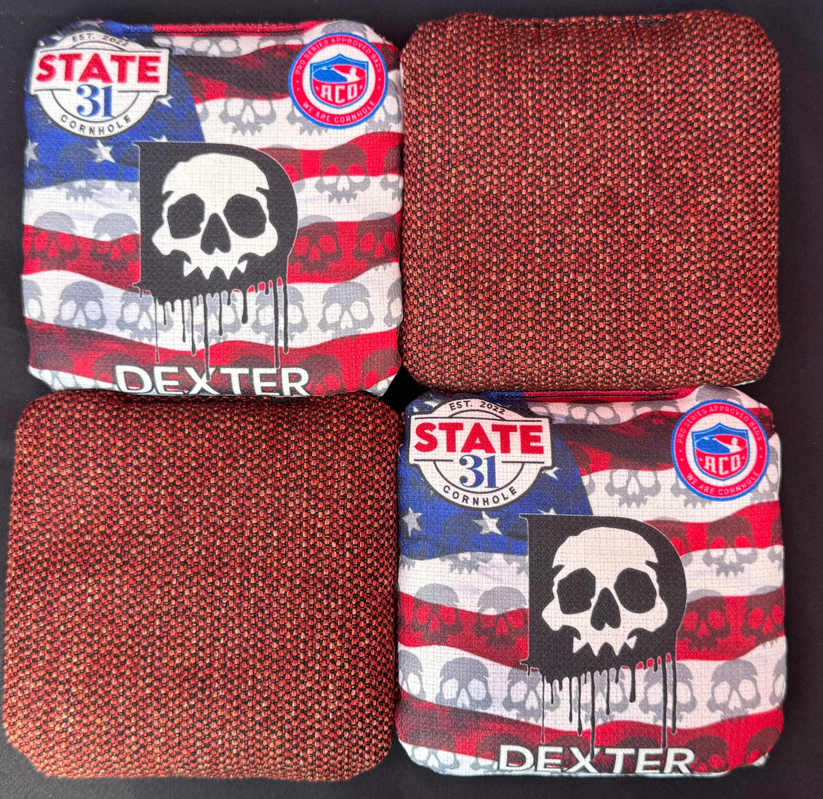 DEXTER - ACO Stamped - Icon Flag