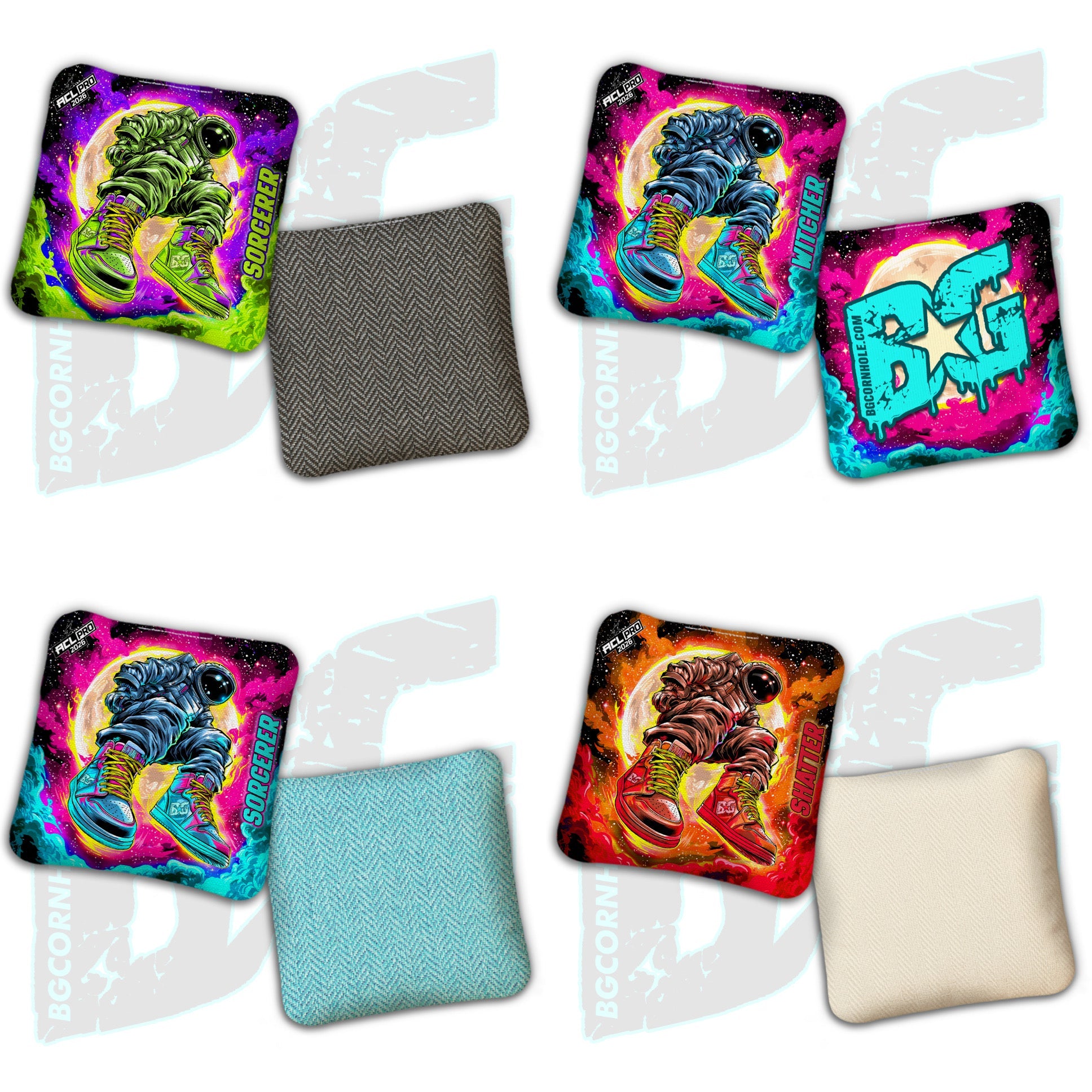 BG Cornhole Samurai – Dirty Bags Cornhole
