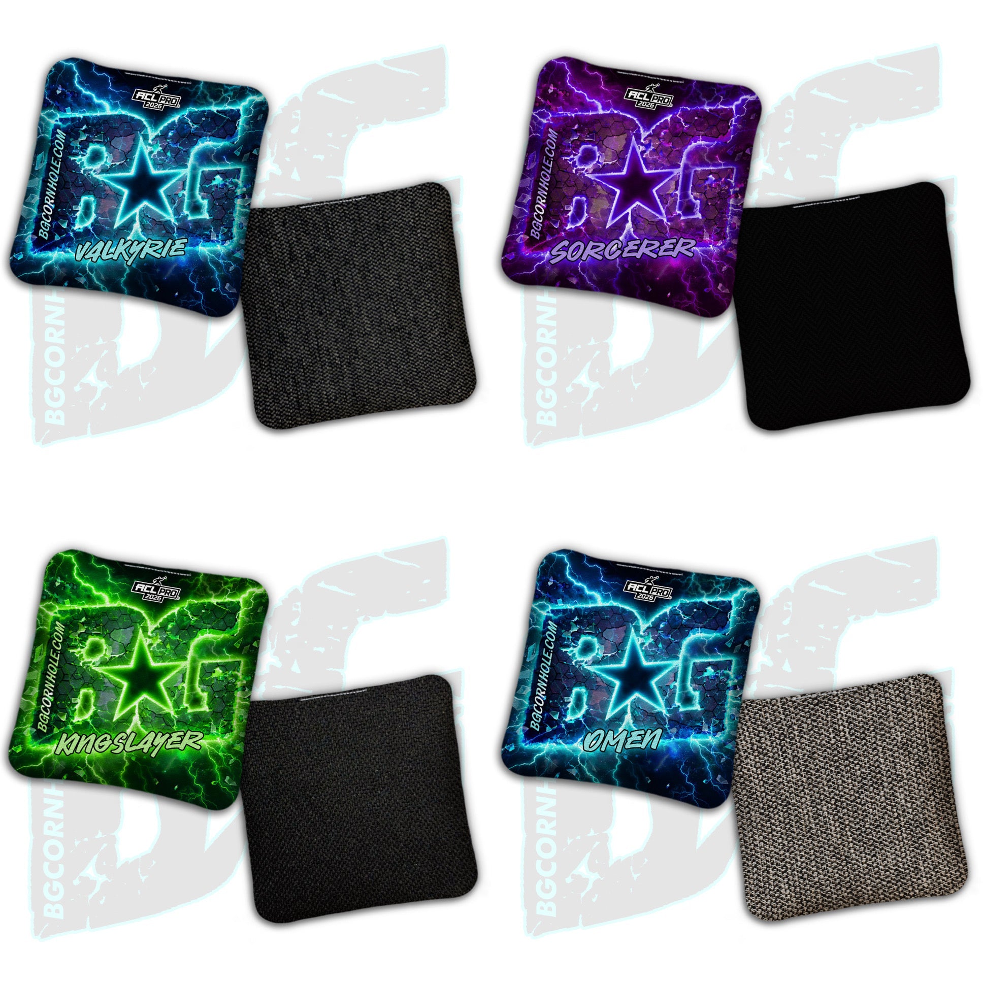 BG Cornhole Bags - Wizard L – Dirty Bags Cornhole