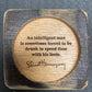 Hemingway & Twain Quote Coasters