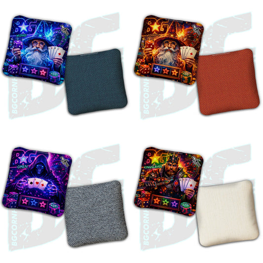 2026 BG Multiple Bag Models "Wager" - ACL Pro Stamped Cornhole Bags - SET OF 4 BAGS