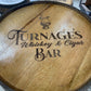 Open Face Whiskey Barrel Cabinet