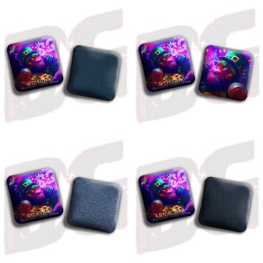 2025 Multiple Bag Models "Shamrocked" - ACL Pro Stamped Cornhole Bags - SET OF 4 BAGS