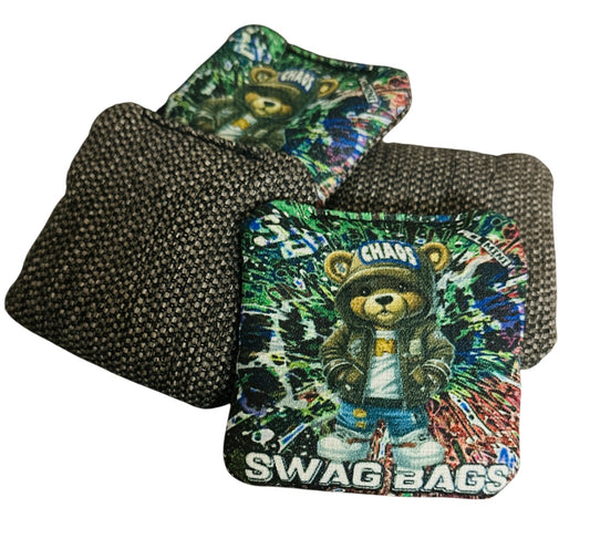 Swag Bags - Chaos Mini Cornhole Bags (Cool Bear)