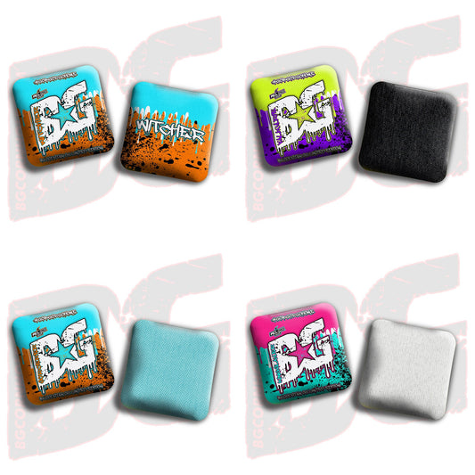 2025 Multiple Bag Models “OG Bloodstain” - ACL Pro Stamped Cornhole Bags - SET OF 4 BAGS