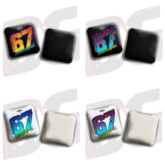 2026 BG Multiple Bag Models"67" - ACL Pro Stamped Cornhole Bags - SET OF 4 BAGS